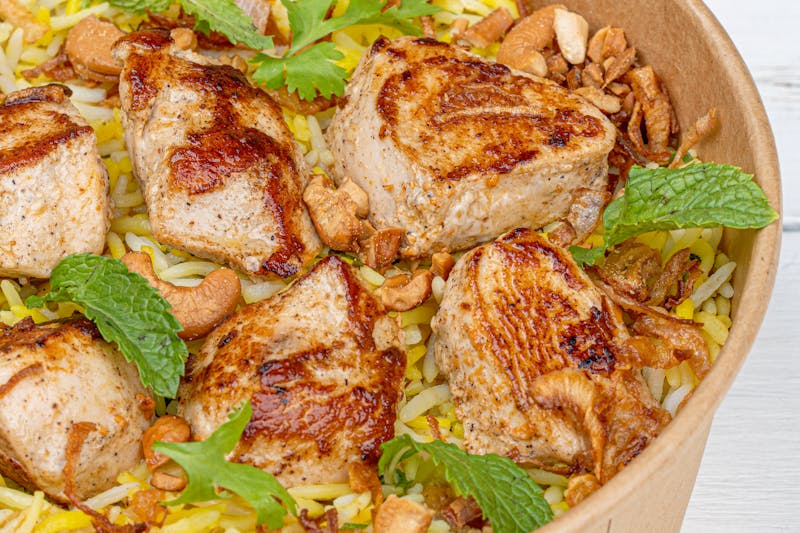 Grilled Chicken Rice Bowl at Cafe Rio