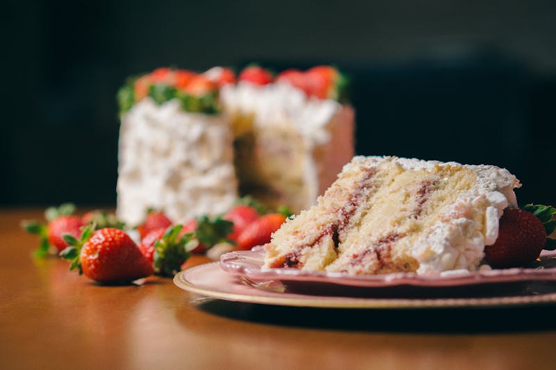 Tres Leches Cake at Cafe Rio