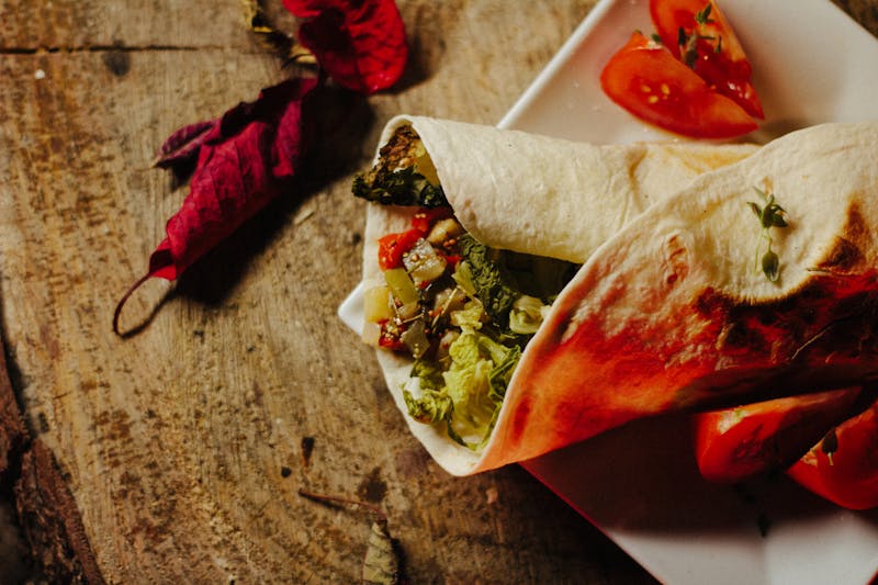 Fresh Garden Salad starter at Cafe Rio